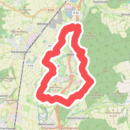 [W8-Alternative] Ortsrundweg Roth - Wolfshausen - Argenstein - Roth
