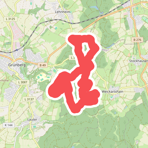 Grünberg - Nordic 4 Stadtwald-Route