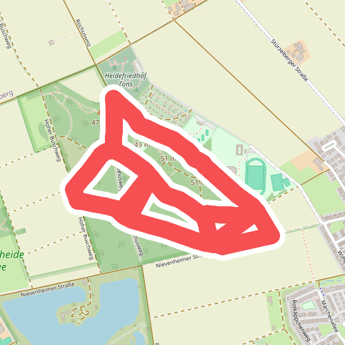 5km Route Zonser Heide