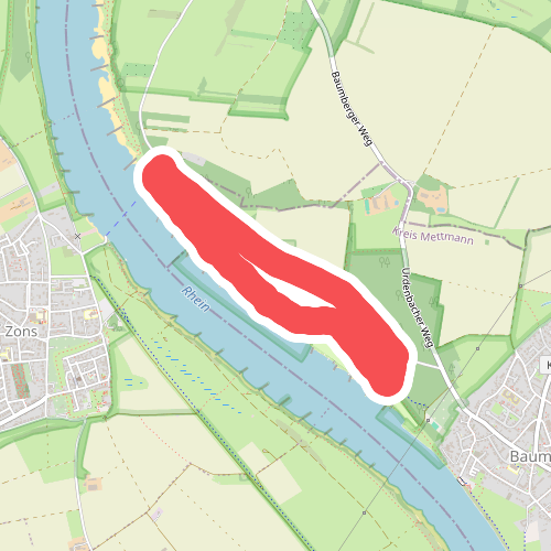 Baumberger Aue Rundweg A6