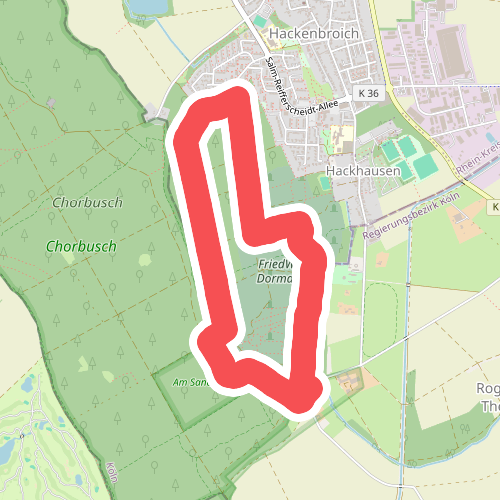 Chorbusch Rundweg A3