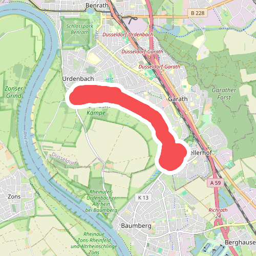 Urdenbacher Kämpe - Rund um den Urdenbacher Altrhein