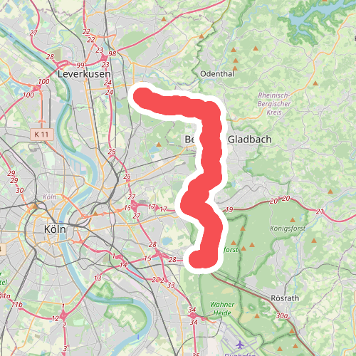 [▶15] Wanderweg 15 des KEV