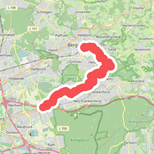 [16] Wanderweg 16 des KEV