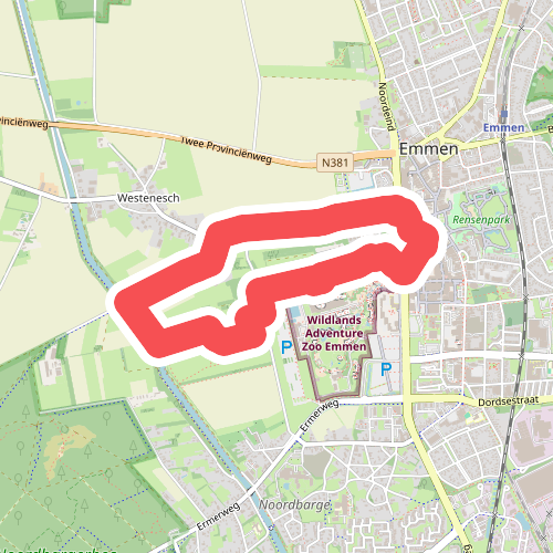 WMD wandelroute Noordbargeres