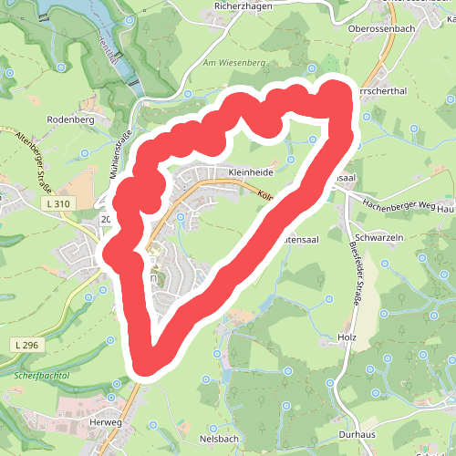 Wanderparkplatz Bechener Esel Rundweg E3