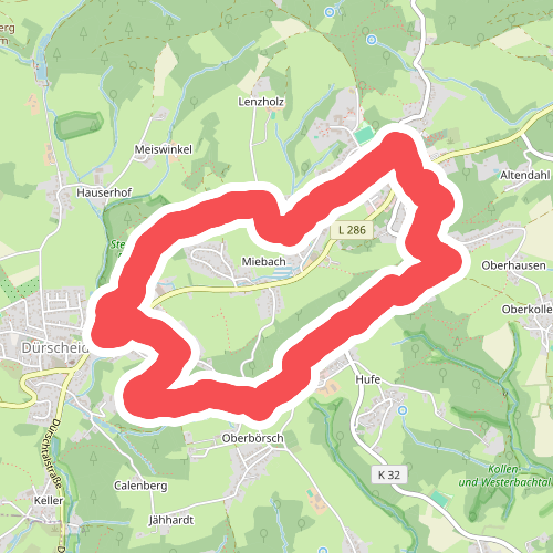 Wanderparkplatz Biesfeld Rundweg A1