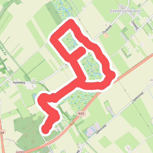 WMD wandelroute Breevenen