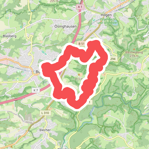 Rundweg Burscheid - Eifgenbachtal