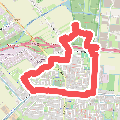 Hubroute Klazienaveen (7KM)
