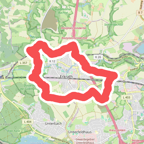 Doppelbalken Rund um Alt-Erkrath