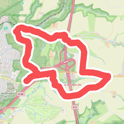 Ratingen Aue Rundweg A2