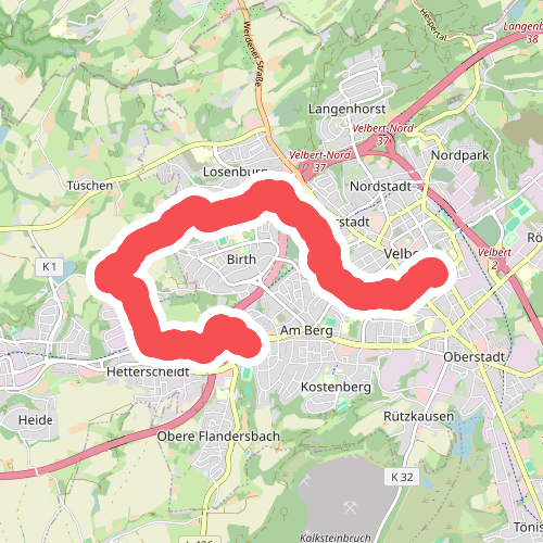 Dreieck Velbert-West