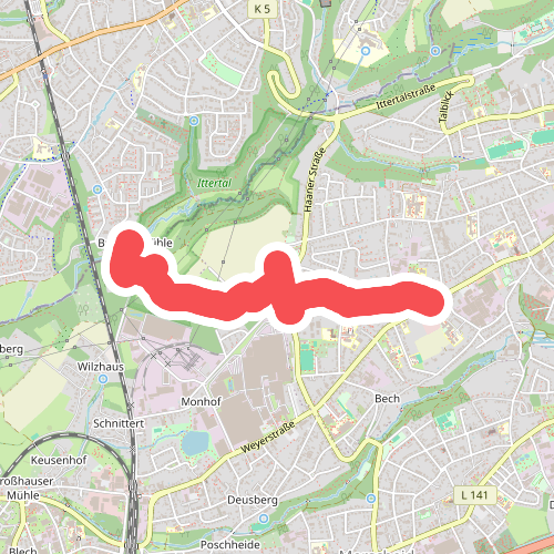 Balken Weyer - Caspersbroich