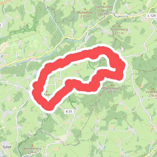 Wanderparkplatz Olpe Rundweg A1
