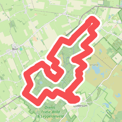 Doldersum - Zorgvlied - Boschoord