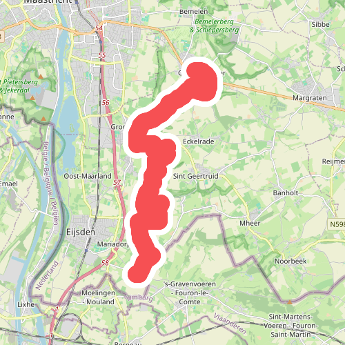 Cadier en Keer - Mesch · Pelgrimspad etappe 26