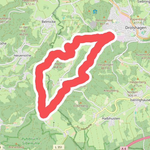 Drolshagen Rundweg A9 (Stadtpark Lohmühle)
