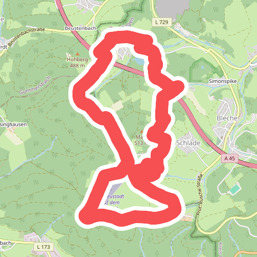 Drolshagen Rundweg A2 (Lüdespert)