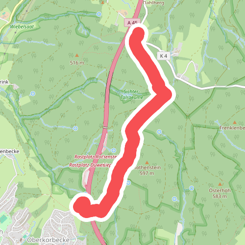 Meinerzhagen Rundweg Doppelbalken