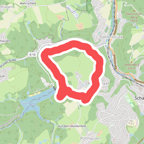 [A5] Rundweg Dahlerbrück - Glörtalsperre