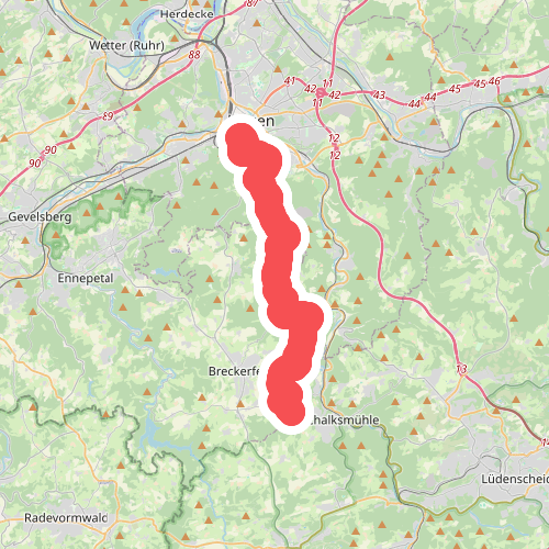 Glörtalsperre-Weg [Quadrat]