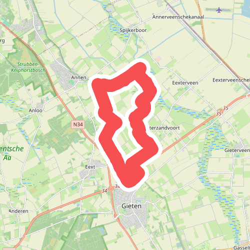 DuunscheLanden, Zwanemeer, Gieten, Annen 