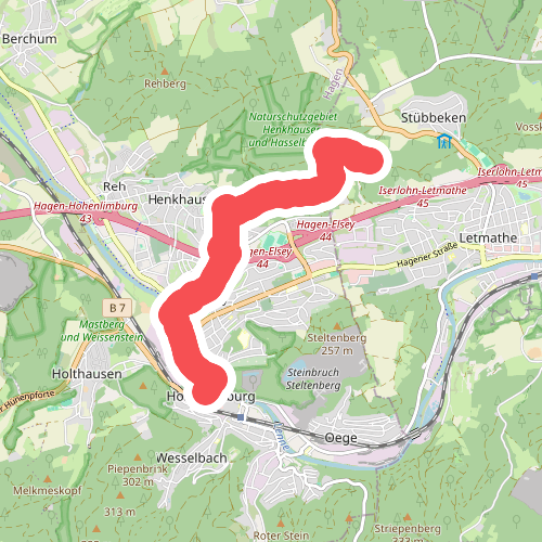 Hohenlimburg Rathaus - Letmathe Humpfertturm