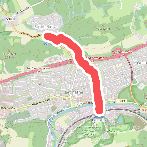 Letmathe Bahnhof - SGV-Heim