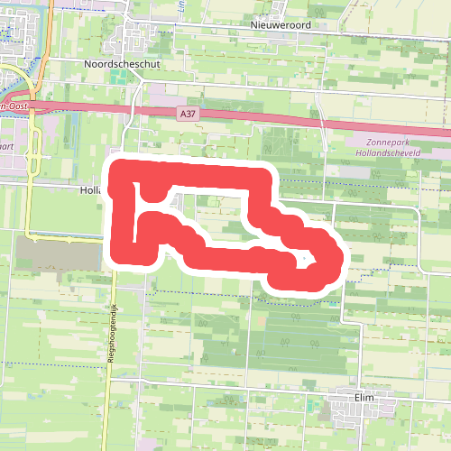 Cultuurhistorische Wandelroute "Allee" Hollandscheveld - 10 Kilometer