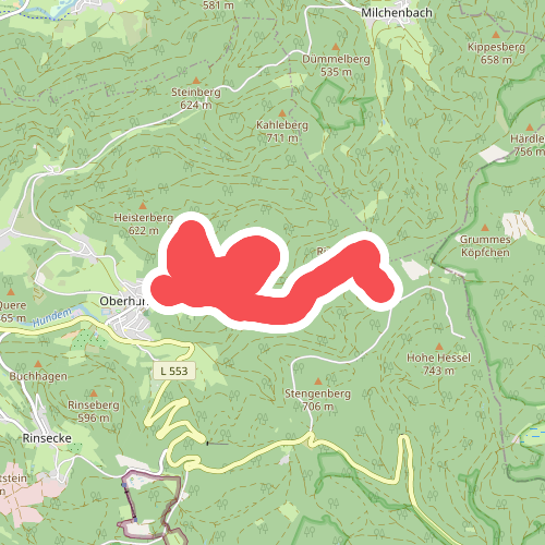 Rothaarsteig Zugang Oberhundem Nord