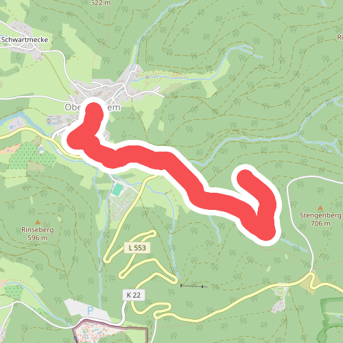 Rothaarsteig Zuweg Oberhundem Süd