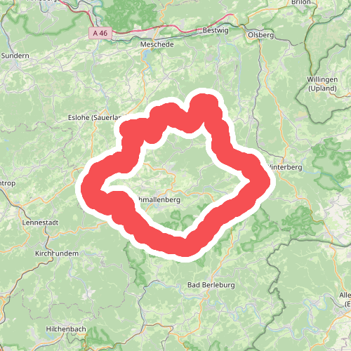 Schmallenberger Stadtrundweg, SR