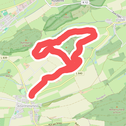 Altenhellefeld Rundweg AH2