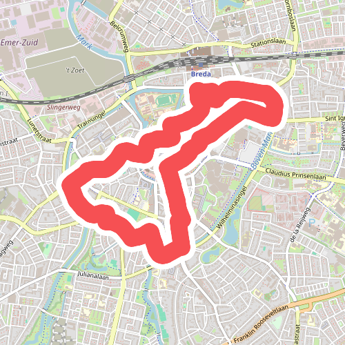 Urban wandelroute Breda