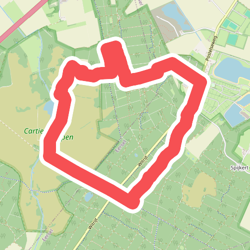 TOP Natuur wandelroute Cartierheide