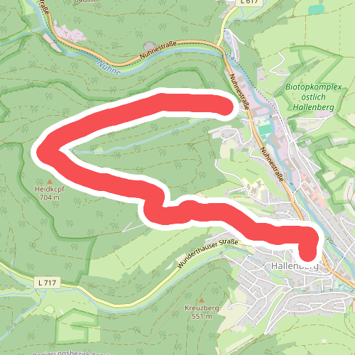 Hallenberg Rundweg H3 Heidkopfweg