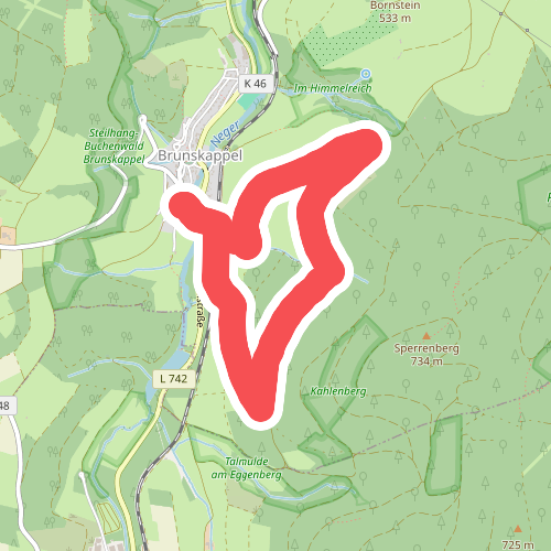 Brunskappel Kahlenberg Rundweg B2