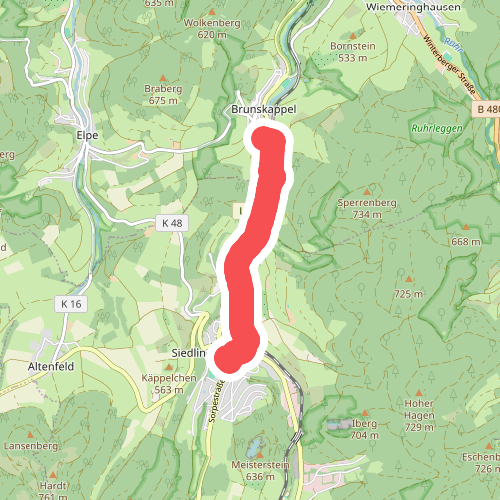 Siedlinghausen Rundweg Sh4 Stauseeweg