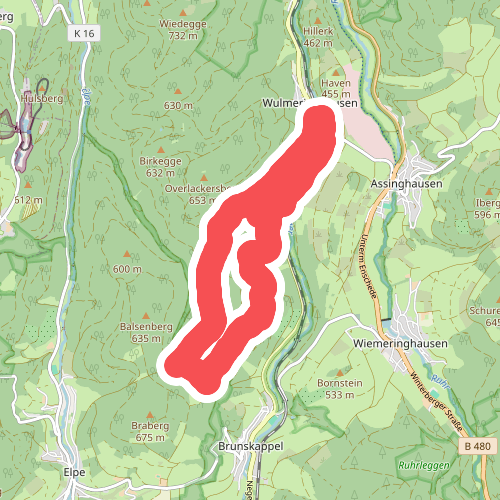 Wulmeringhausen Ziegenberg-Rundweg W4