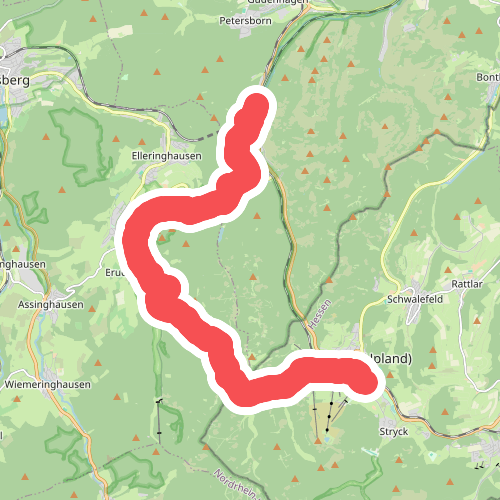Hessenweg 6, Abschnitt Brilon - Willingen
