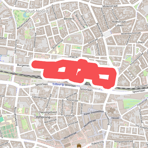 Speurzone wandelroute Tilburg