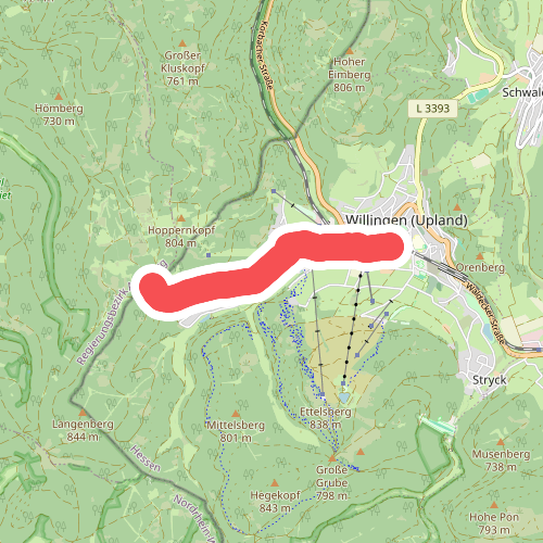 Rothaarsteig-Zuweg Willingen