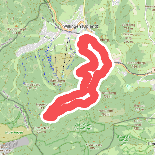 W1 Paradies und Weltcupschanze / Willingen (Qualitätstour)