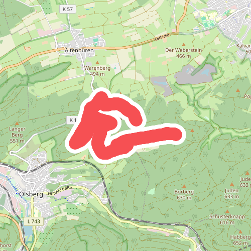 [A4] Rundwanderweg "Zwöllberg - Eisenberg - Rinketal" bei Olsberg