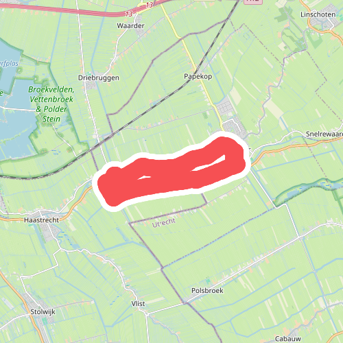 Hekendorp, Tiendweg en Jaagpad