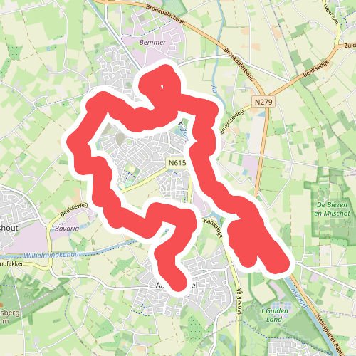 Aarle Rixtel - ‘t Guldenland (Etappe 7 - Langs de Brabantse Aa)