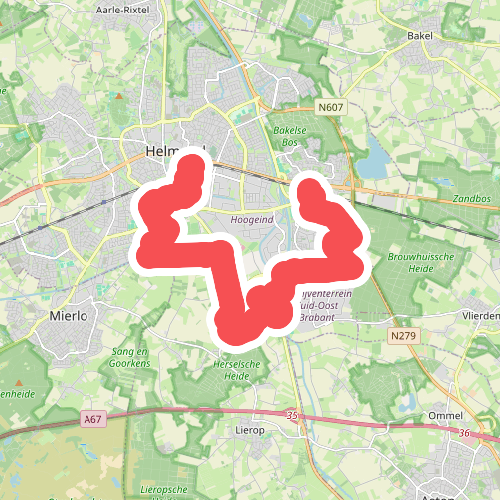 Brouwhuis - Station Helmond (Etappe 5 - Langs de Brabantse Aa)