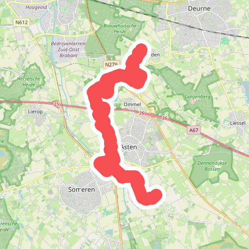 Heusden - Vlierden (Etappe 2 - Langs de Brabantse Aa)