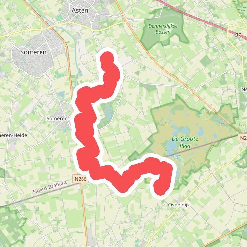 Groote Peel - Heusden (Etappe 1 - Langs de Brabantse Aa)